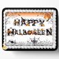 Preview: Halloween gruselige Buchstaben Tortenbild